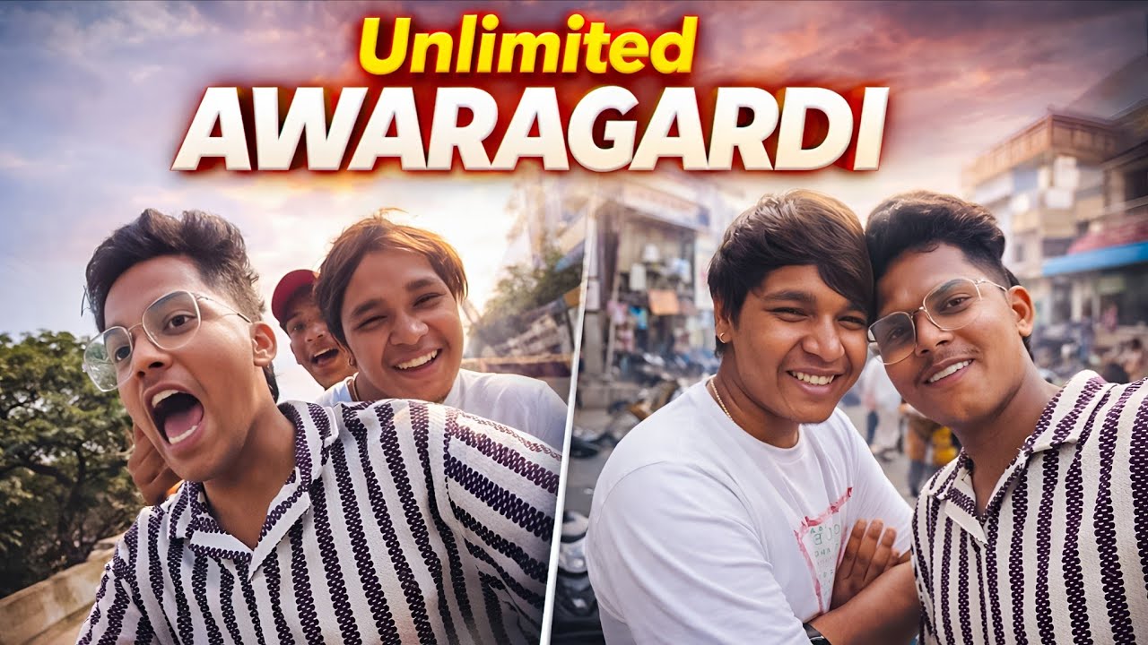 Unlimited Awaragardi 😍 | Next level Fun 🤣  mauj masti 😂