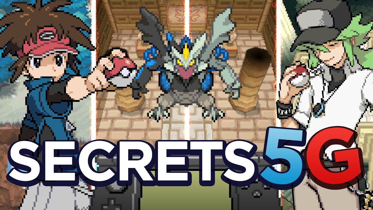30 SECRETS & EASTER EGG dans POKÉMON NOIR et BLANC