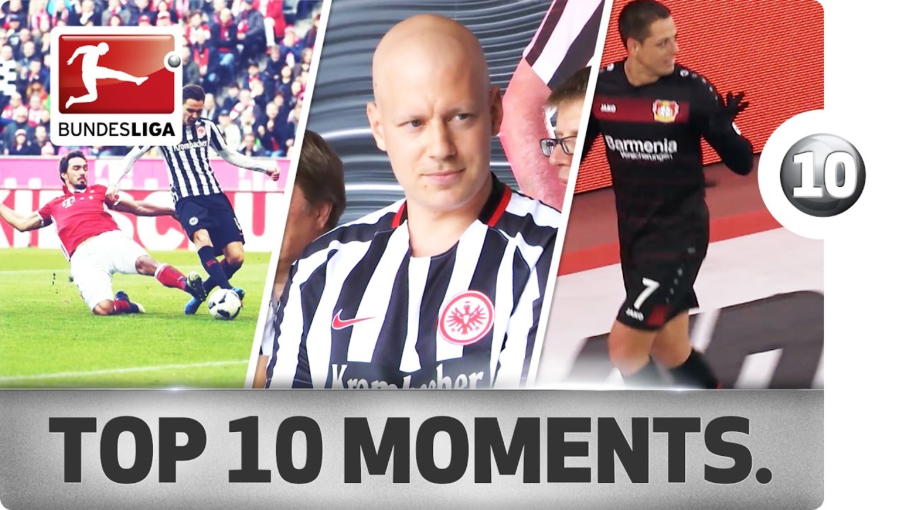 Top 10 Moments - March 2017 – Chicharito’s Stalker, Hummels’ Tackle & Auba’s Show