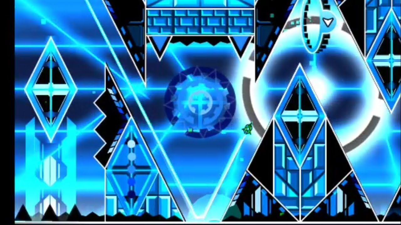 [Last Demon of 2025] Blue Impact 100% (Hard Demon) by: Mulpan and more. Geometry Dash 2.207