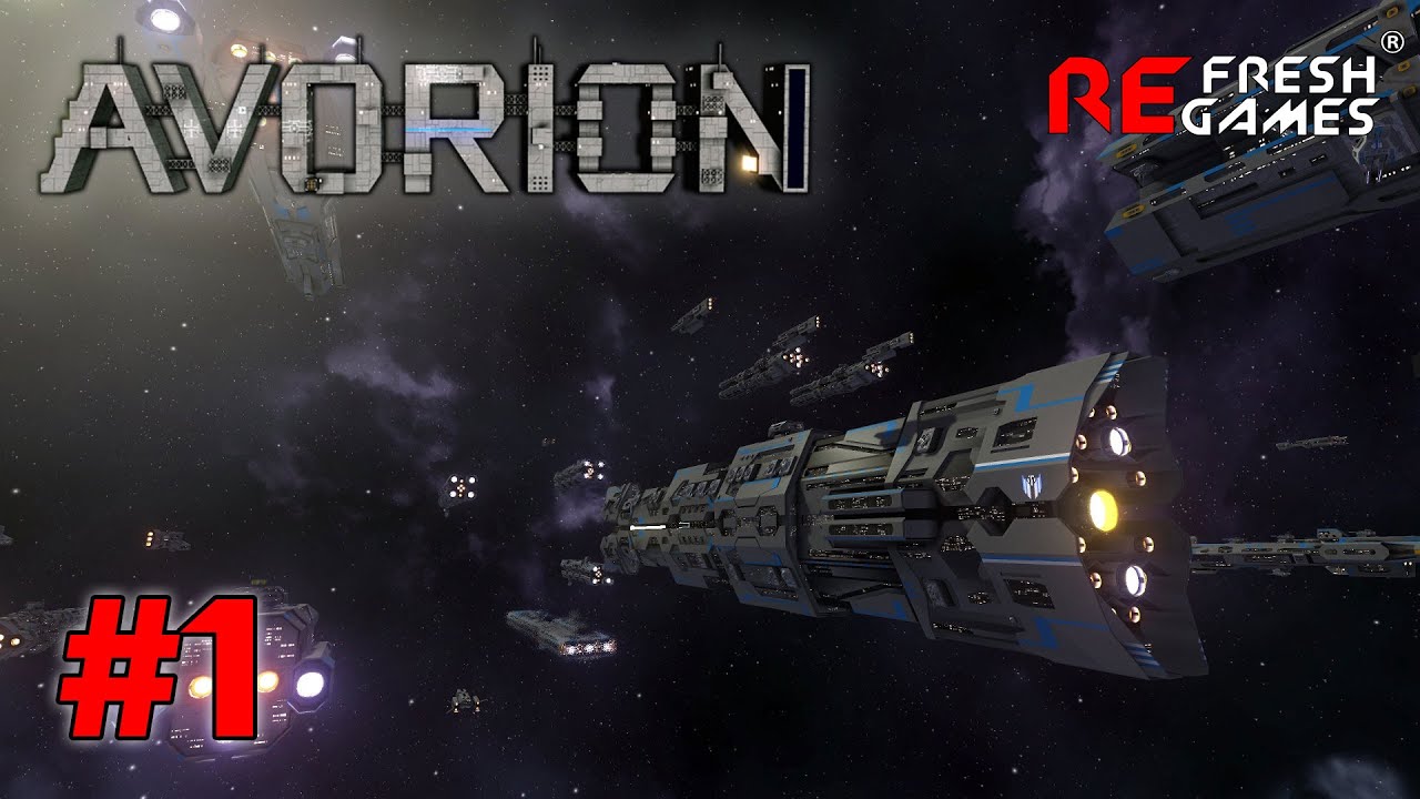#1 Маленький дрон в опасном космосе - Avorion - Into The Rift (кооп)
