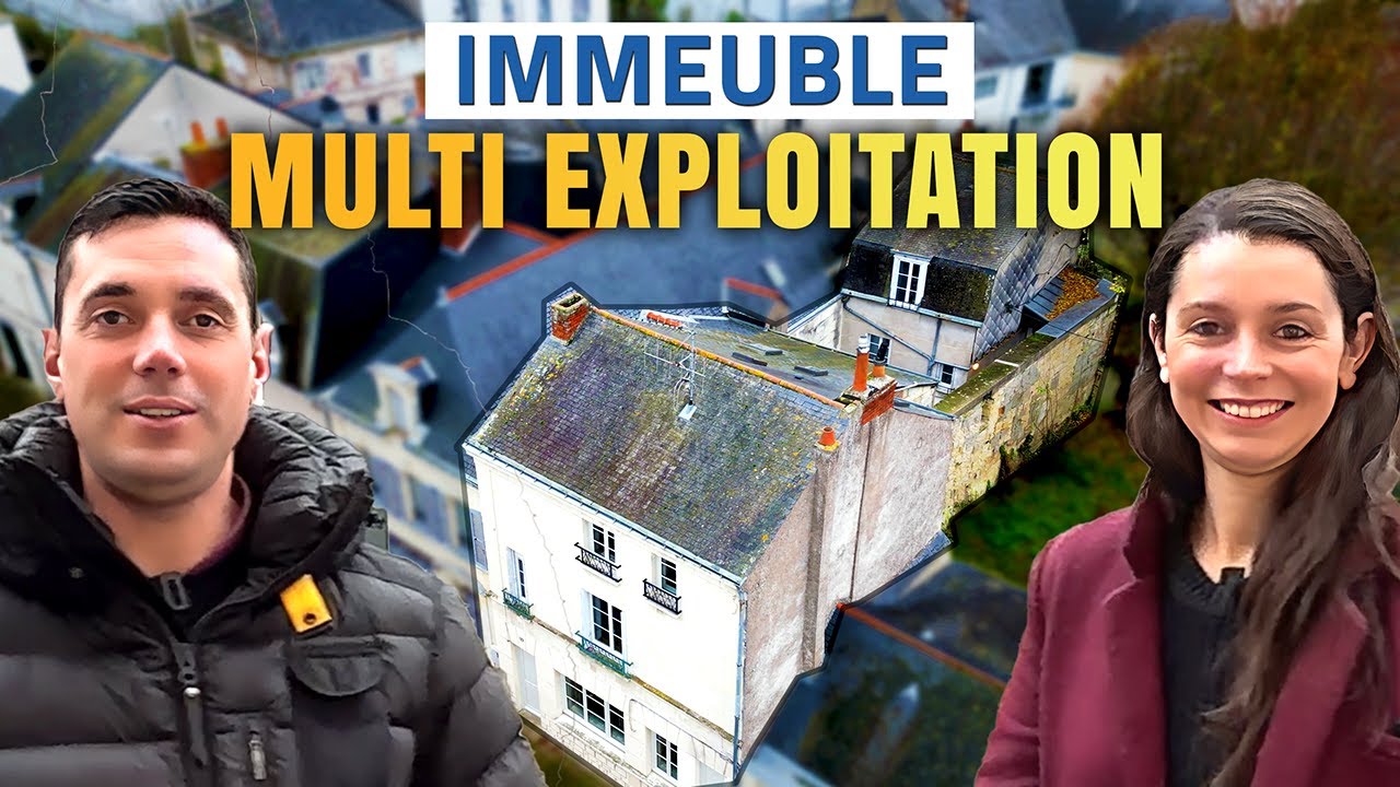 Lisa présente son IMMEUBLE DE RAPPORT en  MULTI EXPLOITATION !