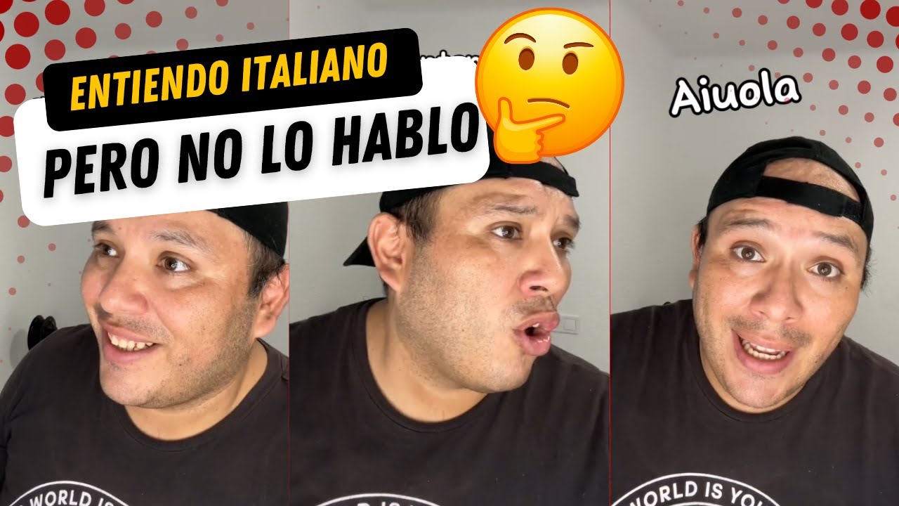 ENTIENDO ITALIANO PERO NO HABLO