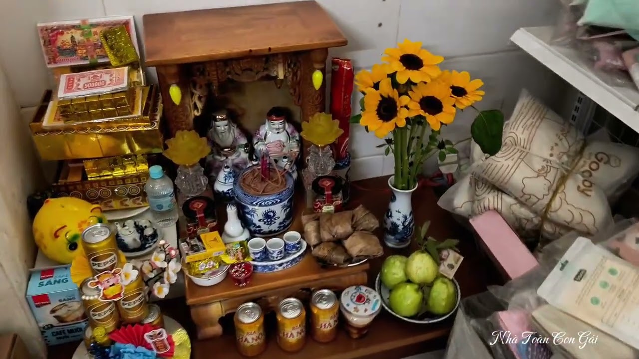 Nhà toàn con gái sẽ làm gì Ngày cúng táo quân 