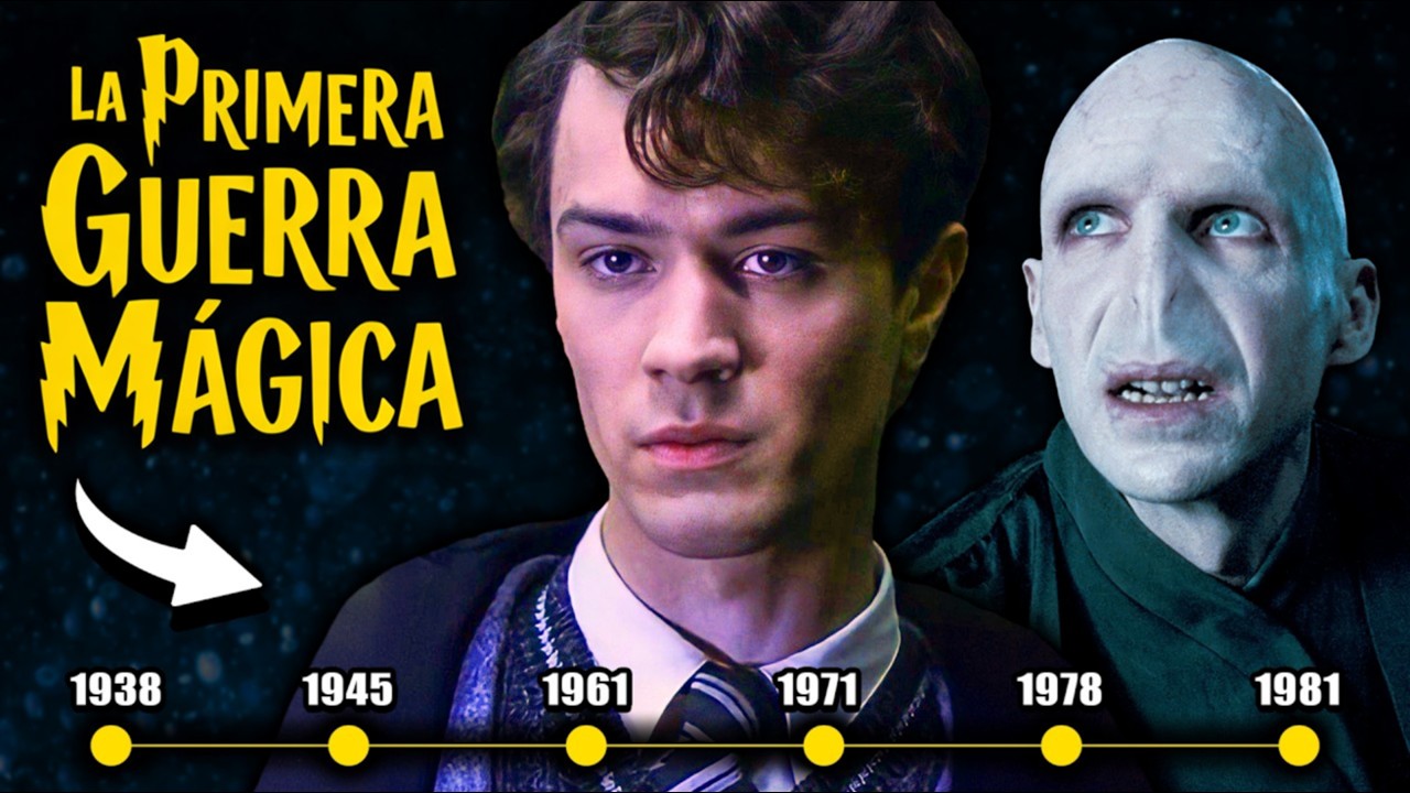 LA PRIMERA GUERRA MÁGICA – El NACIMIENTO y ASCENSO de VOLDEMORT | Relatos HARRY POTTER para DORMIR 🎧