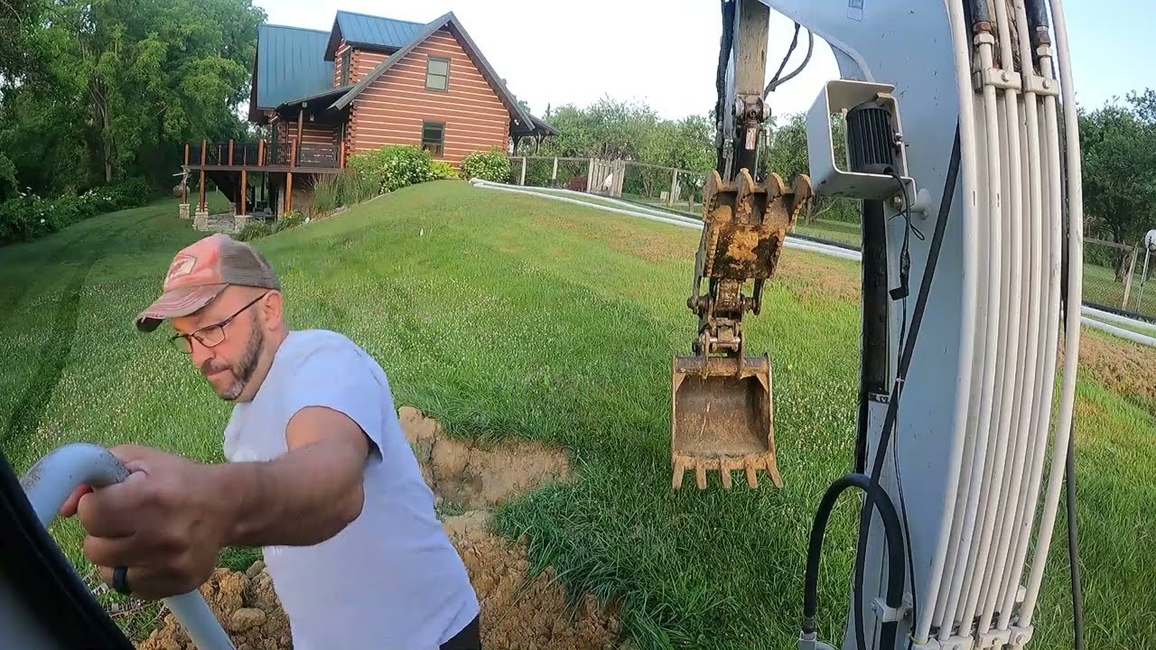 When A Job Goes Sideways. Watch Until The End For My Mistake.......#excavatorfail