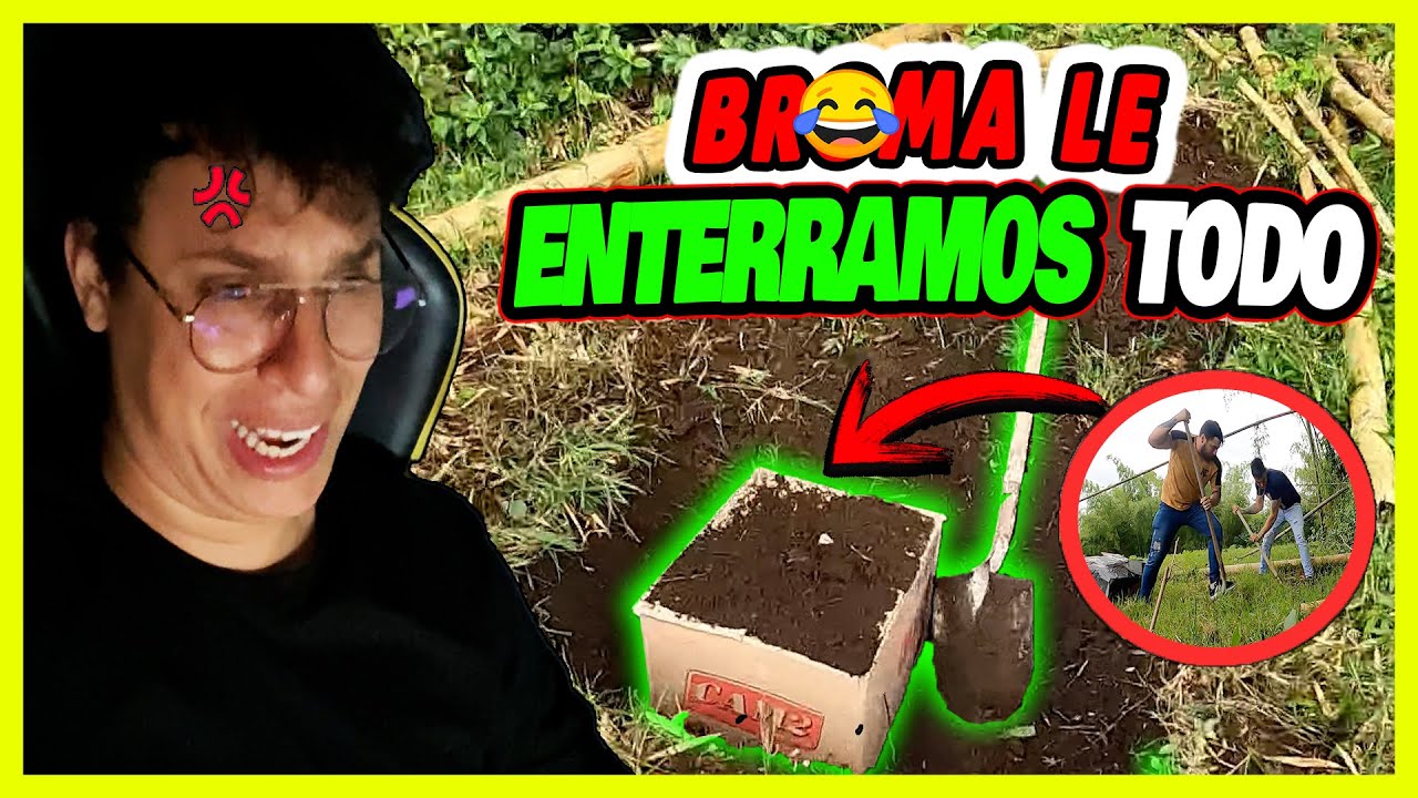 ❌BR0M@ TERMINA MAL❌ LE DEJAMOS SUS COSAS ENTERRADAS - R0BAND0 SIENDOTROLL ft tattoxtreme, leoking tv