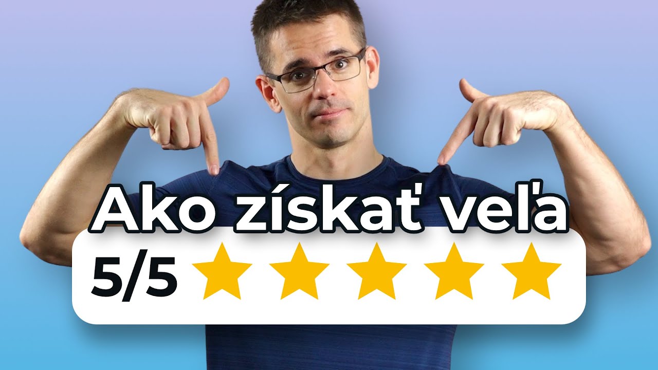 Ako získať dobré recenzie? A ako odhovoríte ľudí od toho, aby nenechali zlé?