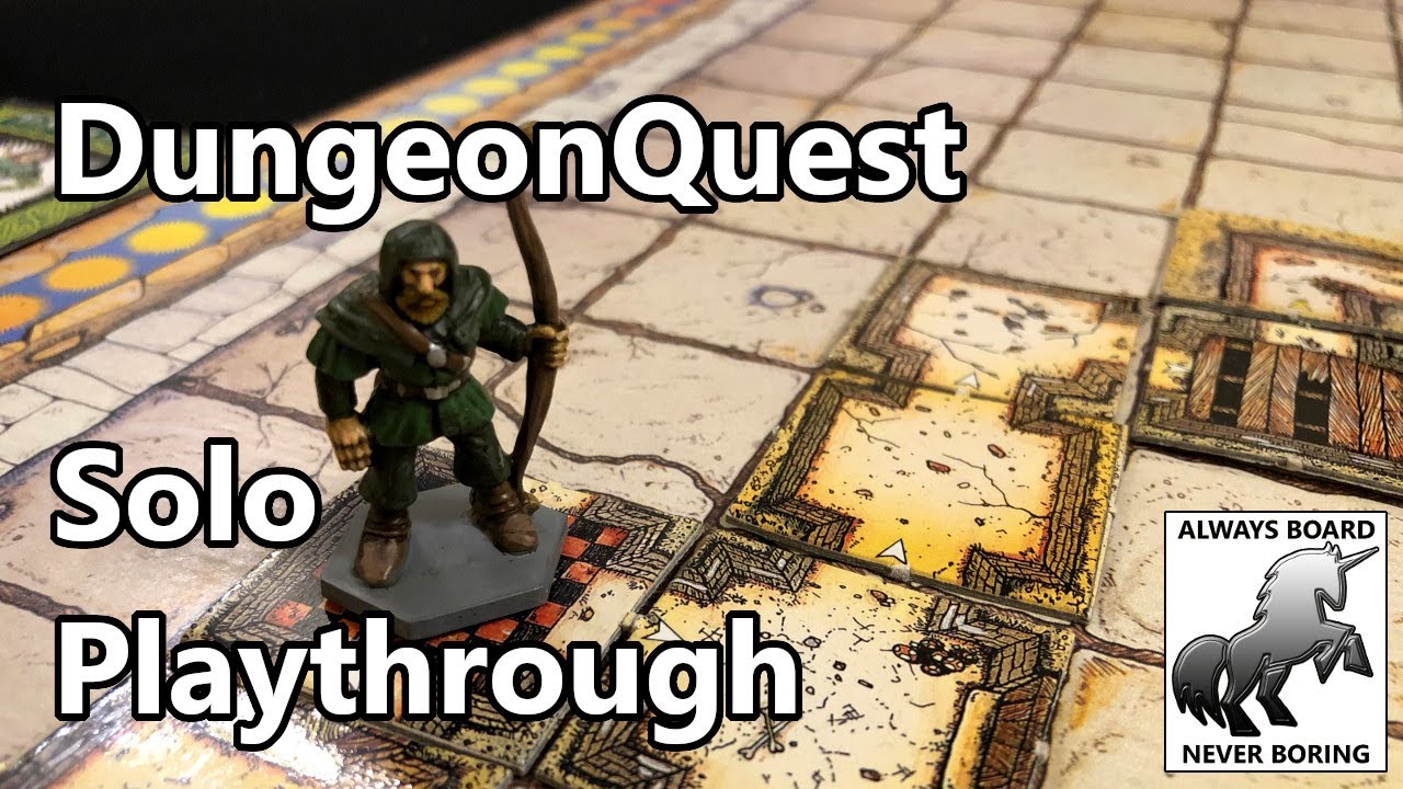 DungeonQuest Solo Playthrough with El-Adoran | Let's Play an Old Game | Classic Dungeon Crawler