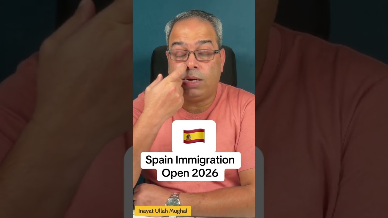 Spain immigration 2026 Open 