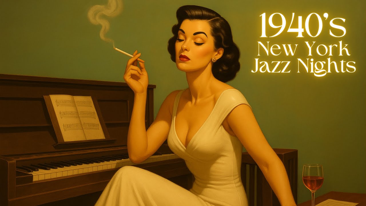 Vintage Jazz Lounge – 1940s New York Bar Jazz to Relax & Unwind