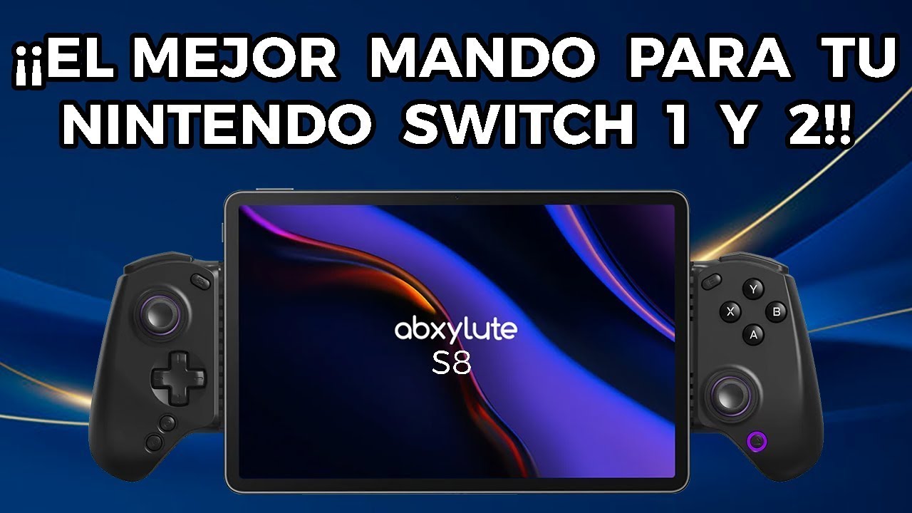 ¡¡EL MANDO QUE NECESITABA PARA MI NINTENDO SWITCH 1 Y 2, Y PARA MÓVILES!! ABXYLUTE S8
