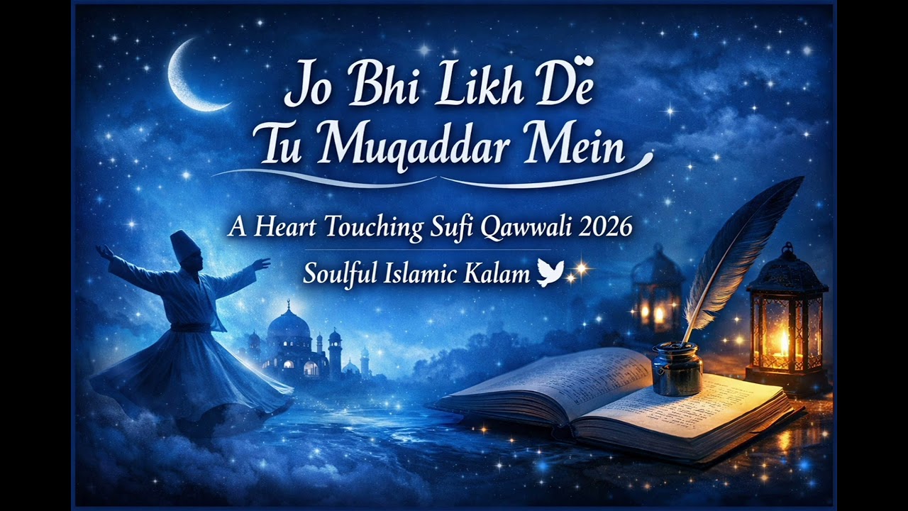 🔹 Main Title OptionsWhatever You Write in My DestinyA Heart Touching Sufi Qawwali 2026