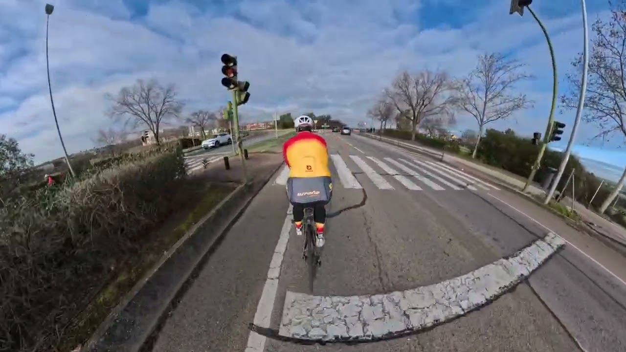 Circuito segmento Ciclista. Campeonato de España de Duatlón. Cáceres