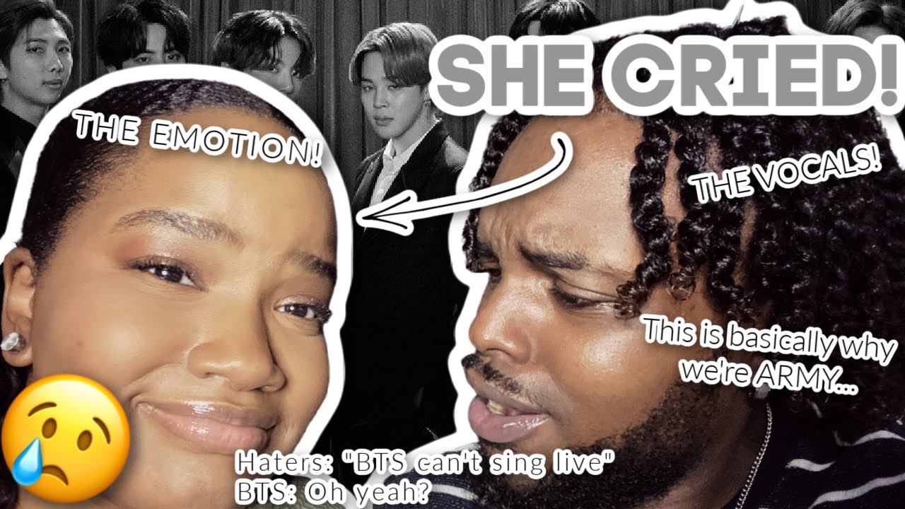 SHE CRIED! BTS 'YOUR EYES TELL' LIVE PERFORMANCE REACTION