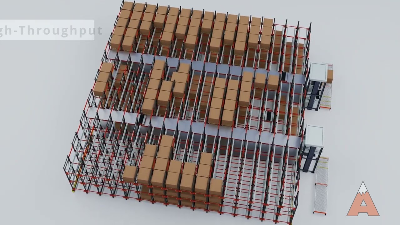 PEAK 4-Way Automated Pallet Shuttle | Apex Companies
