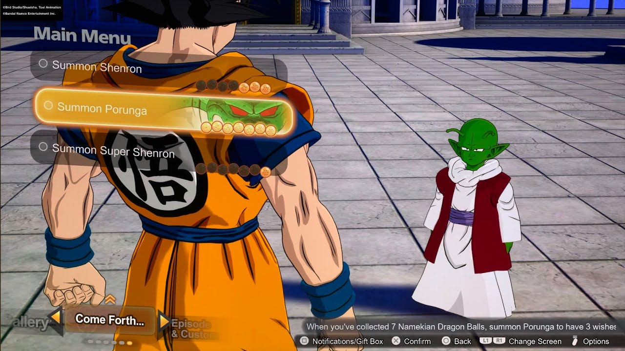 Summoning PORUNGA - 4K 60FPS HDR | DRAGON BALL: Sparking! ZERO 
