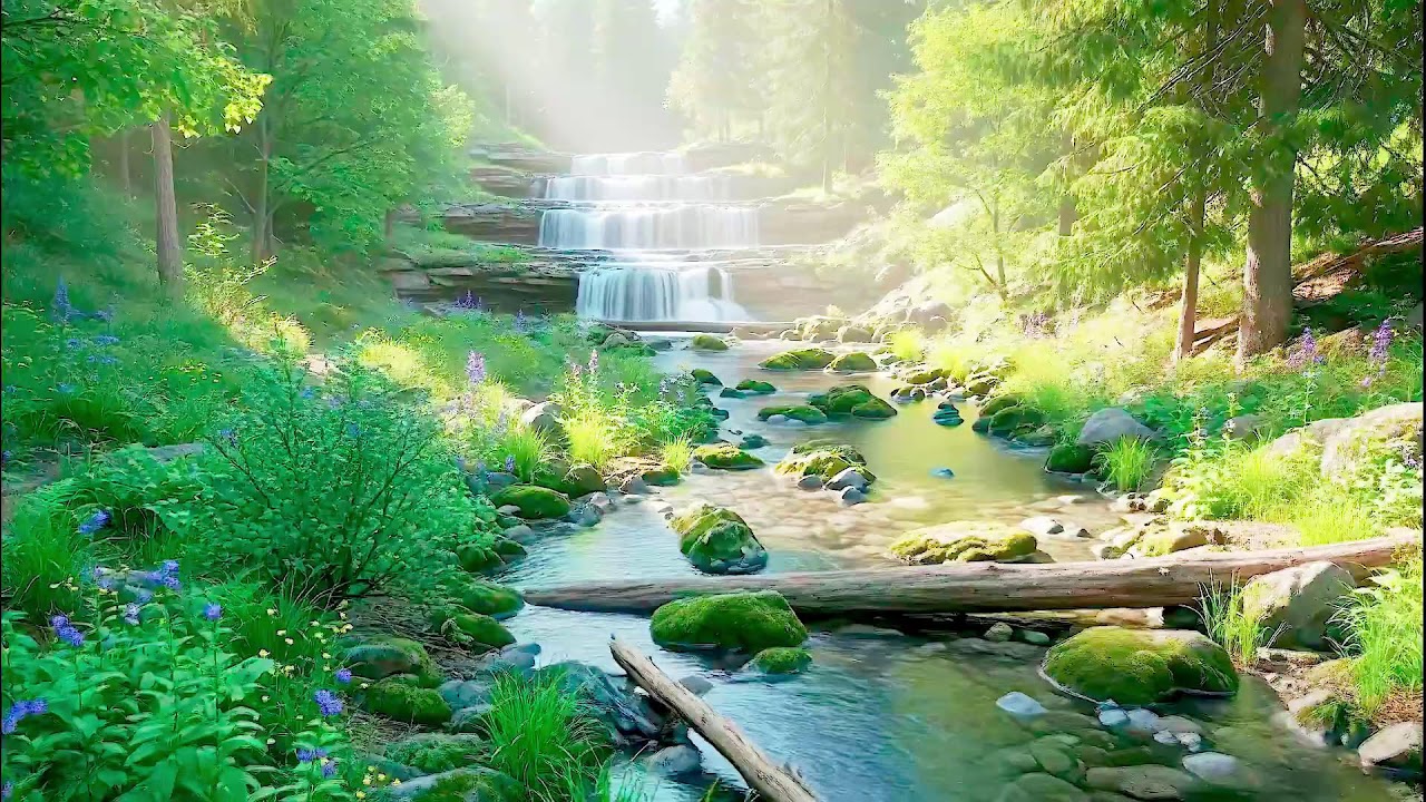 Flowing River Sound for Deep Sleep | Calm Nature Noise for Wellness and Sleep Aid
