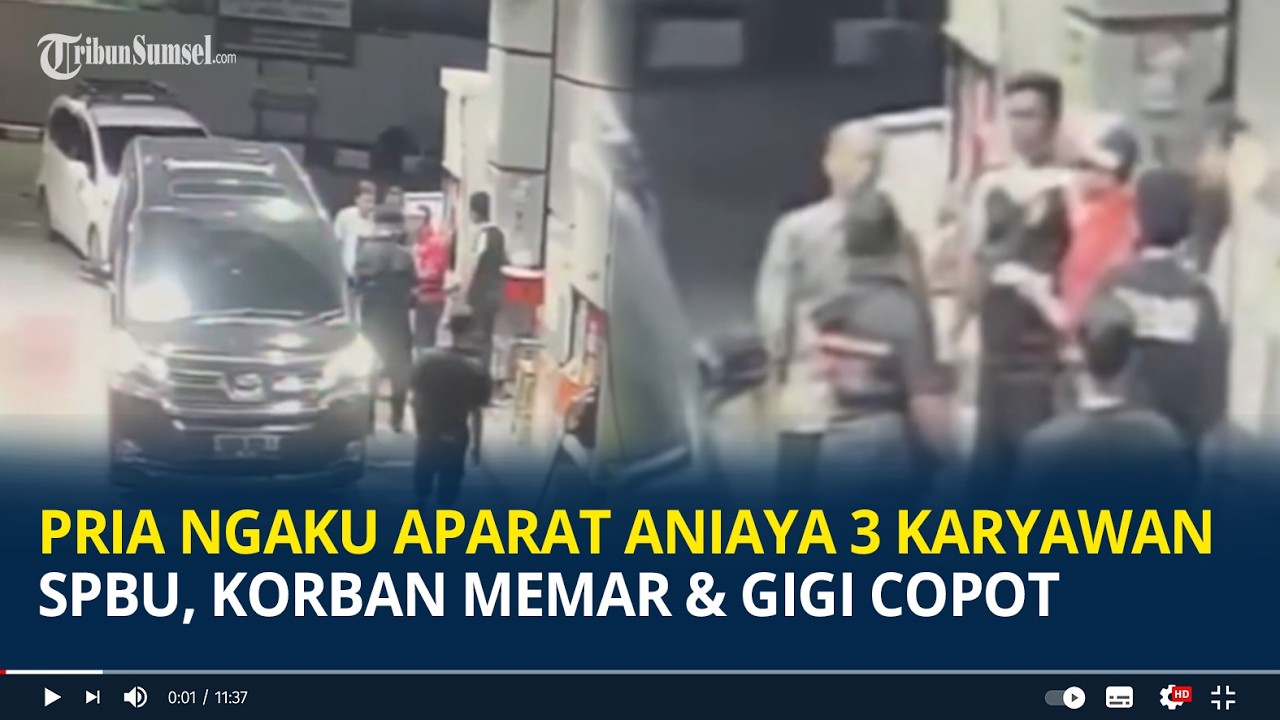 Viral Pria Ngaku Aparat Aniaya 3 Karyawan SPBU, Korban Memar hingga Gigi Copot