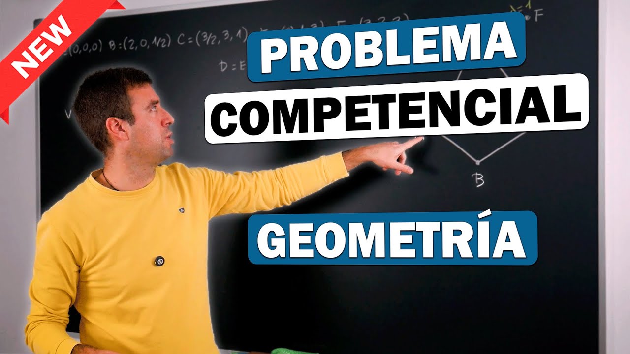 💡 Problema Competencial ➤ Geometría Analítica ➤ Nueva Selectividad PAU