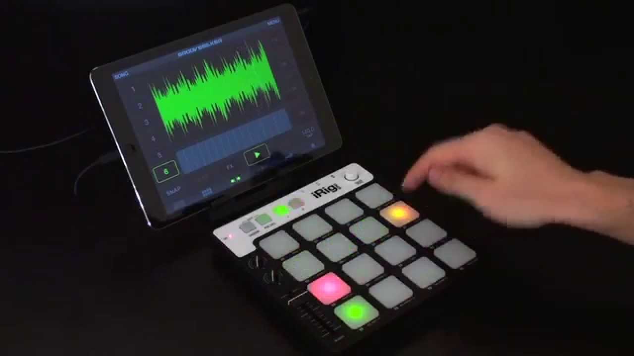GrooveMaker 2: Plug-and-play with iRig Pads