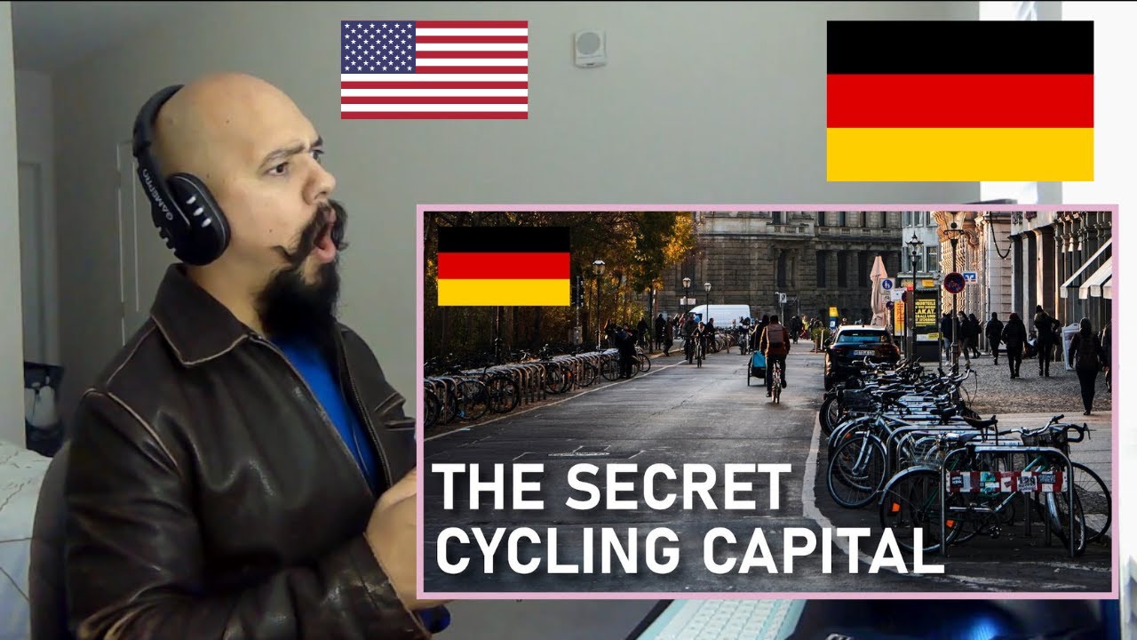 American Reacts To Germany's Secret Cycling City | Germany Travel Guide