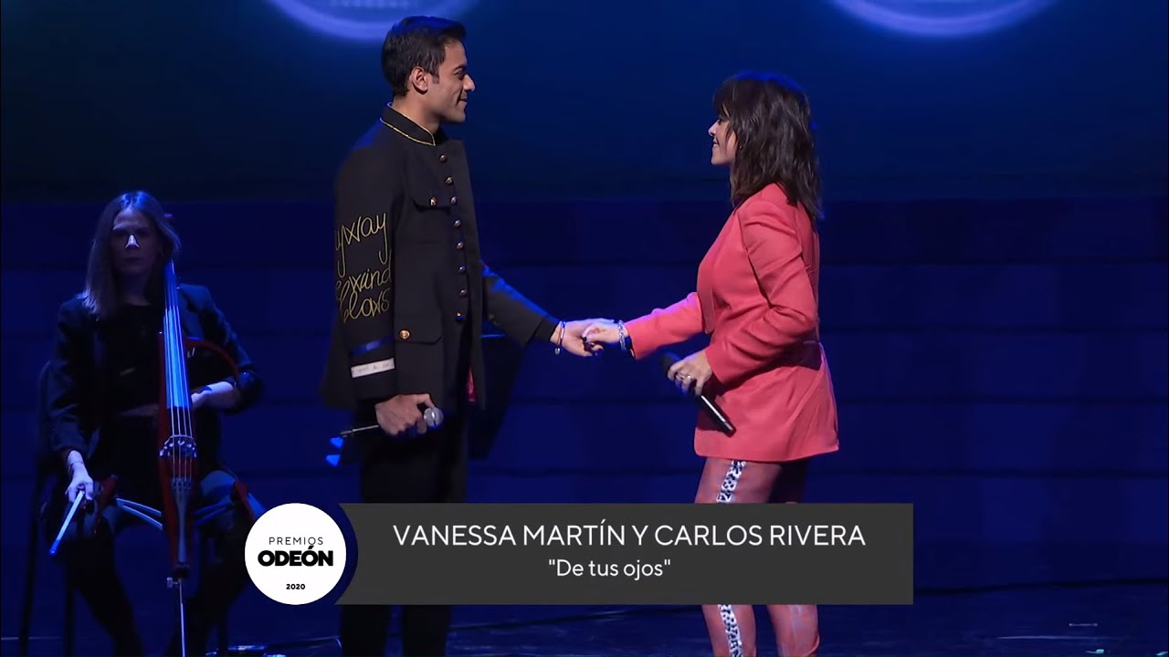 Vanesa Martín & Carlos Rivera - De tus ojos (Directo, Premios Odeón 2020)