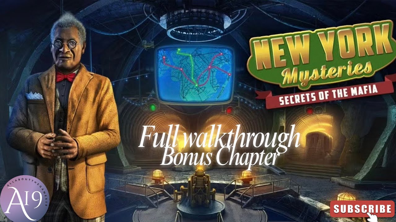 Walkthrough New York Mysteries 1 Secrets of the Mafia Bonus Chapter 