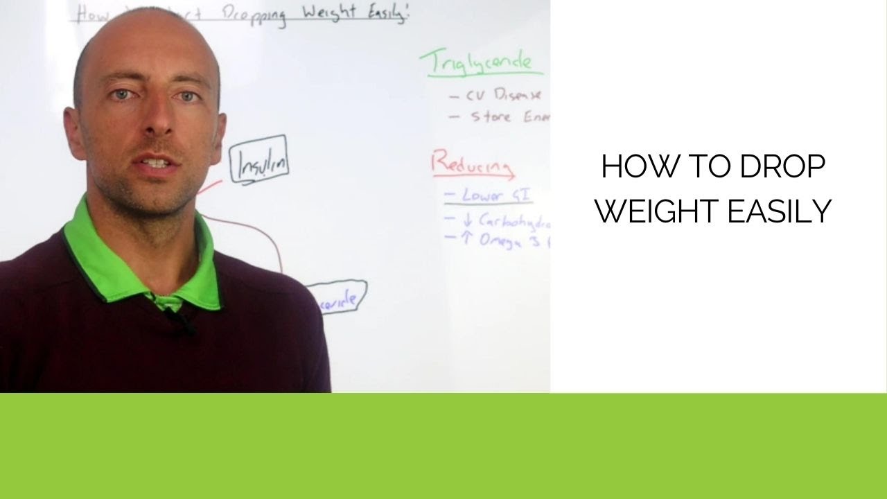 How to start dropping weight easily