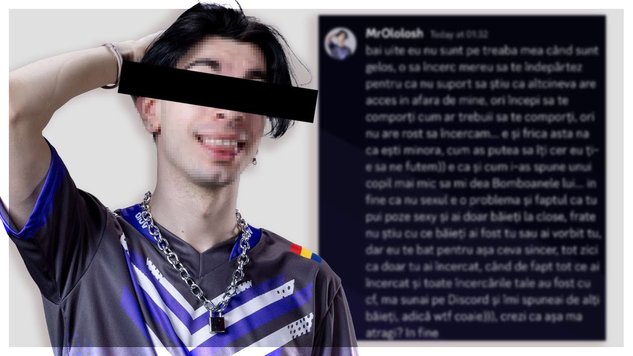YOUTUBERUL ROMAN ACUZAT DE ABUZ SI RELATII CU MINORE!