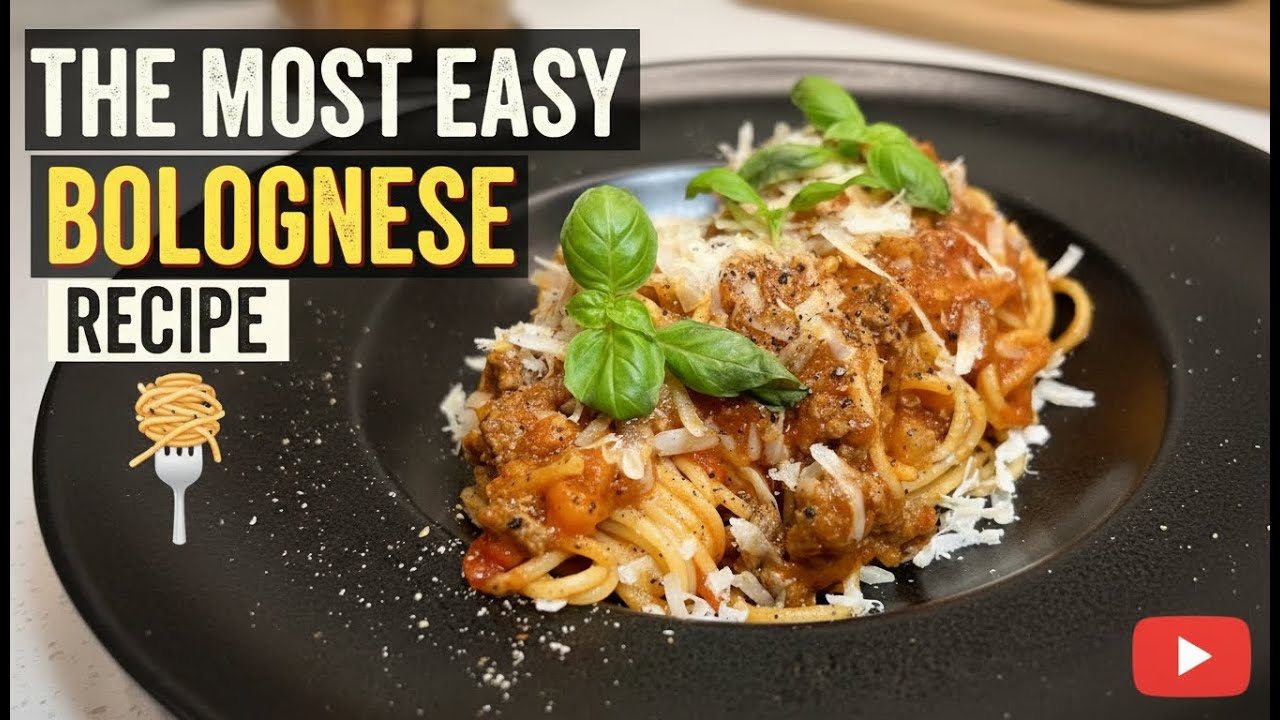 The Most Easy  BOLOGNESE