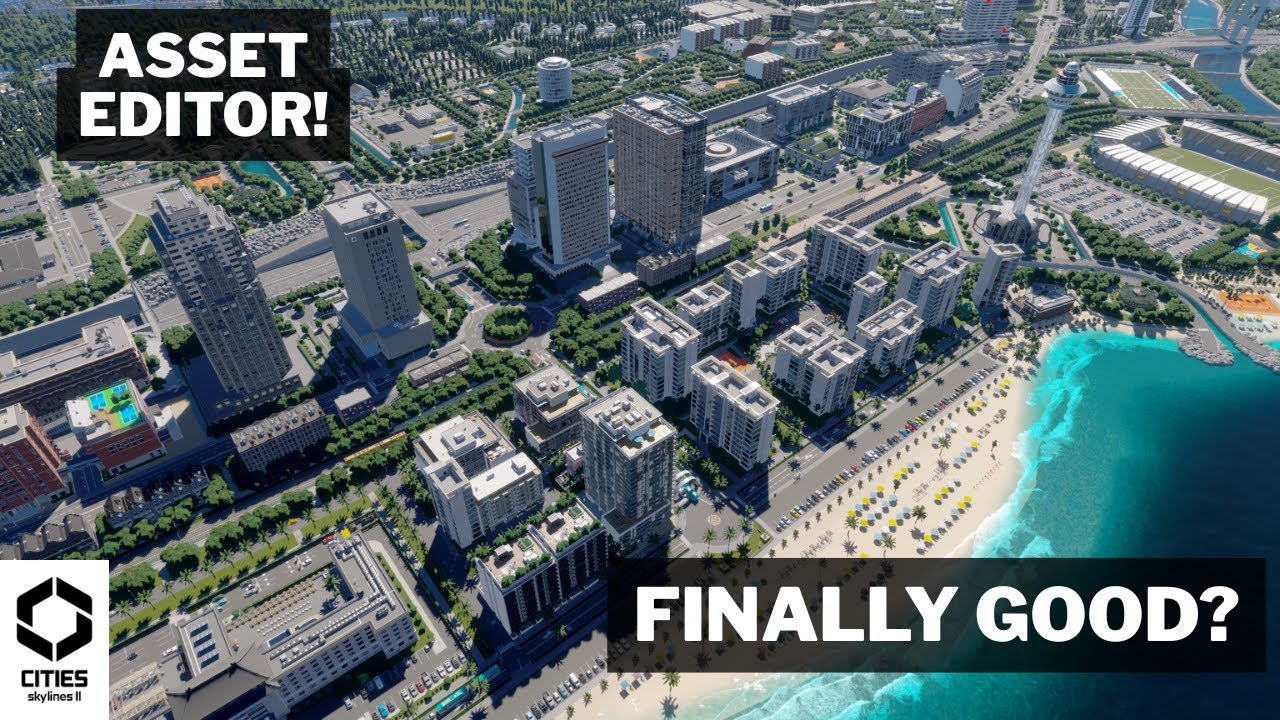 Cities Skylines 2 наконец-то стала ХОРОШЕЙ игрой — благодаря новому редактору ресурсов.