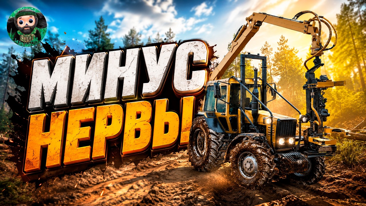 RoadCraft #17 | DLC Загрязнение | МТЗ Лесоруб | Сплошная Запара | Кабель, Насыпь, Лес и т.д