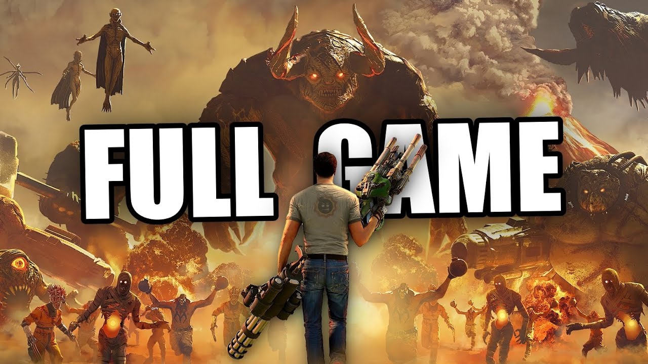 Serious Sam 4 - Full Game Walkthrough (Longplay) [4K]
