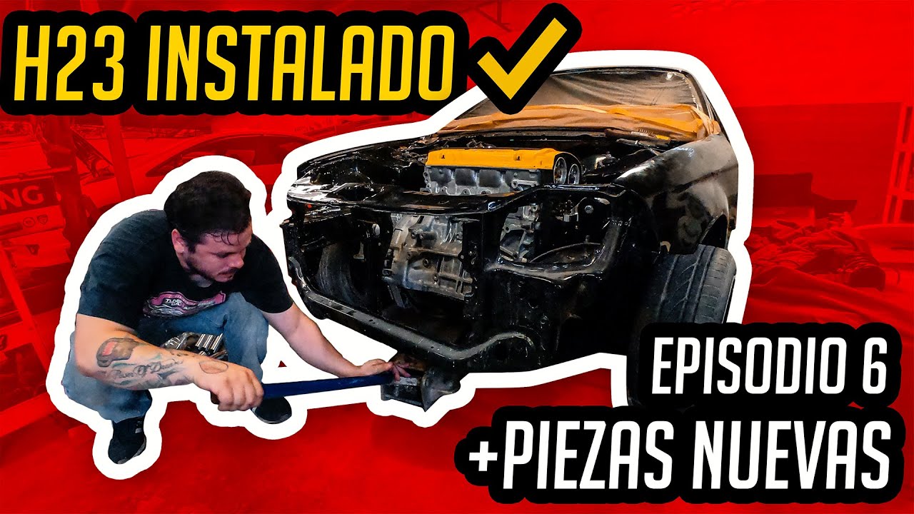 PROYECTO #Honda Civic EK H22 STROKER - Ep.6 - MOTOR INSTALADO ✔️✔️✔️
