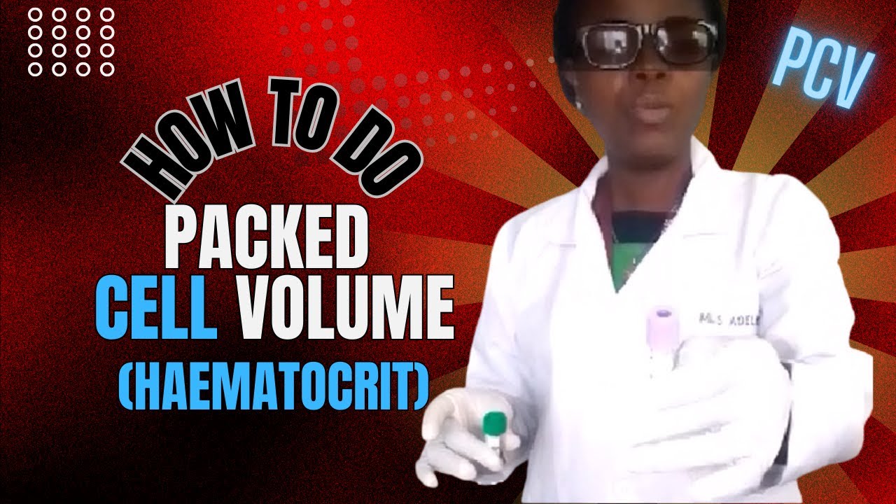 Haematocrit/PCV Test Demonstration | Easy Guide for Medical Lab Students
