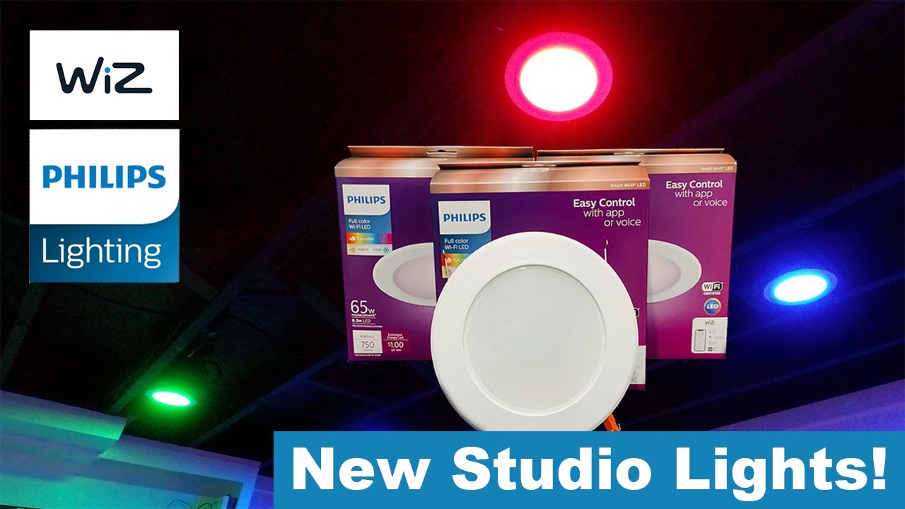 Установка и проверка Philips WiZ Connected Lights