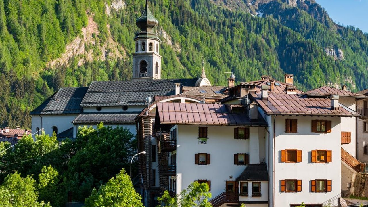 Campane della Chiesa di San Giovanni Battista in Canale d'Agordo (BL) - Angelus feriale