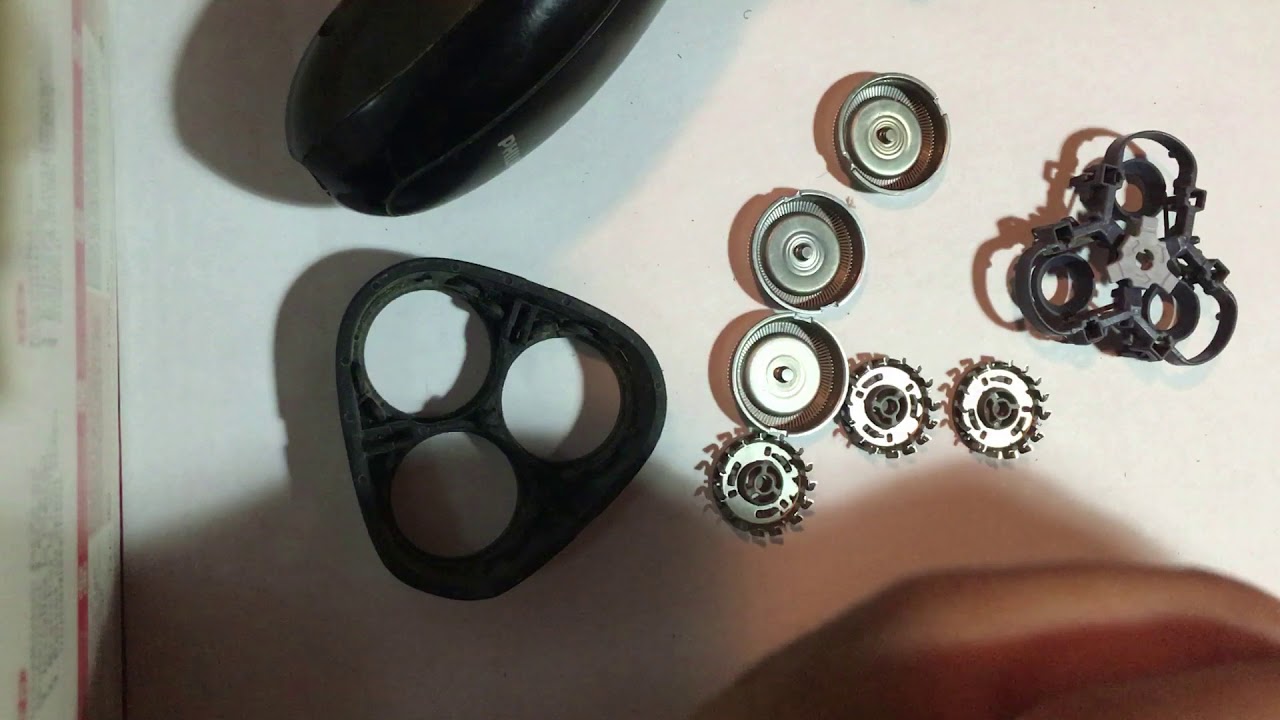 Tutorial de mantenimiento de una máquina de afeitar eléctrica