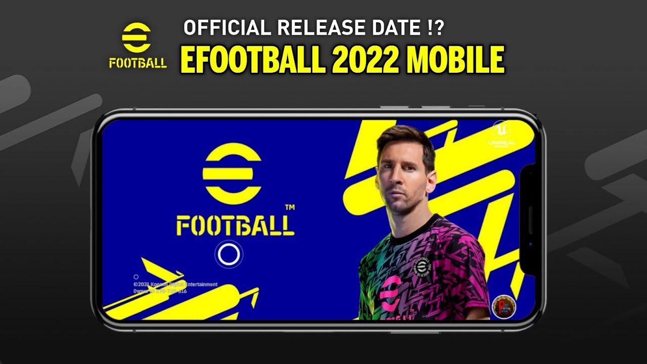 eFootball PES 2022 Official Release Date Is Here !! First Look🤩
