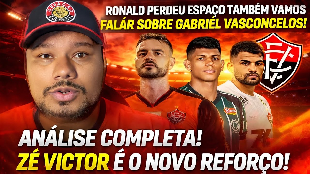 🚨 EXCLUSIVO: NOVO VOLANTE DO VITÓRIA CHEGA! COMPARAÇÃO COM VOLANTES E RONALDO PERDE ESPAÇO