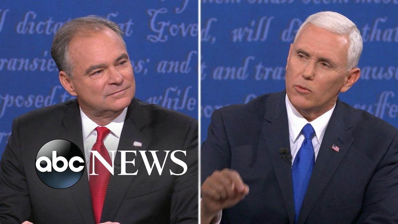 VP Debate Highlights | Pence & Kaine Hurl Insults, Interrupt