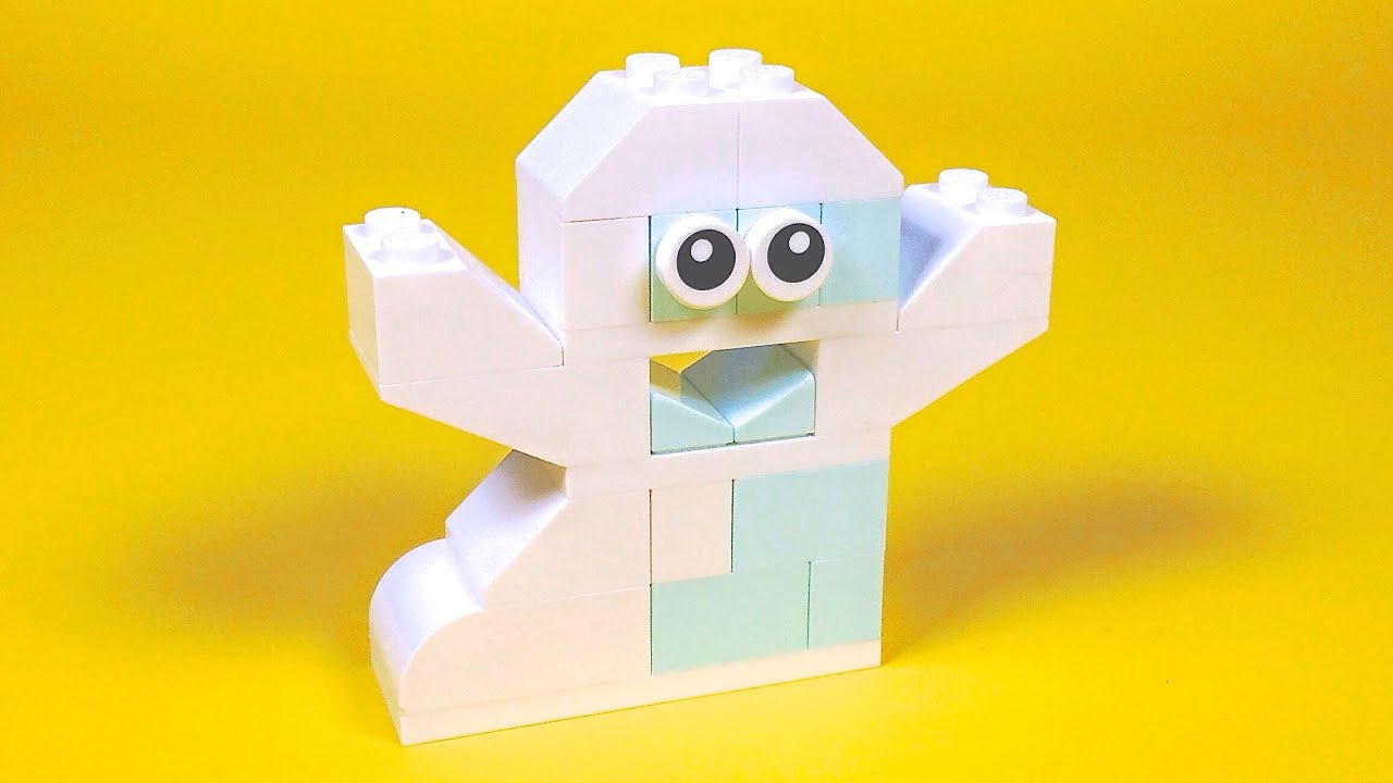 Lego Ghost Building Instructions - Lego Classic 10696 