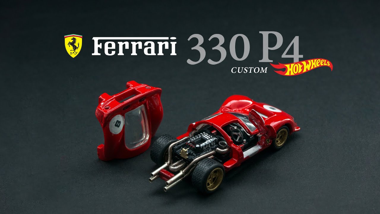 Ferrari 330 P4 Custom Hot Wheels