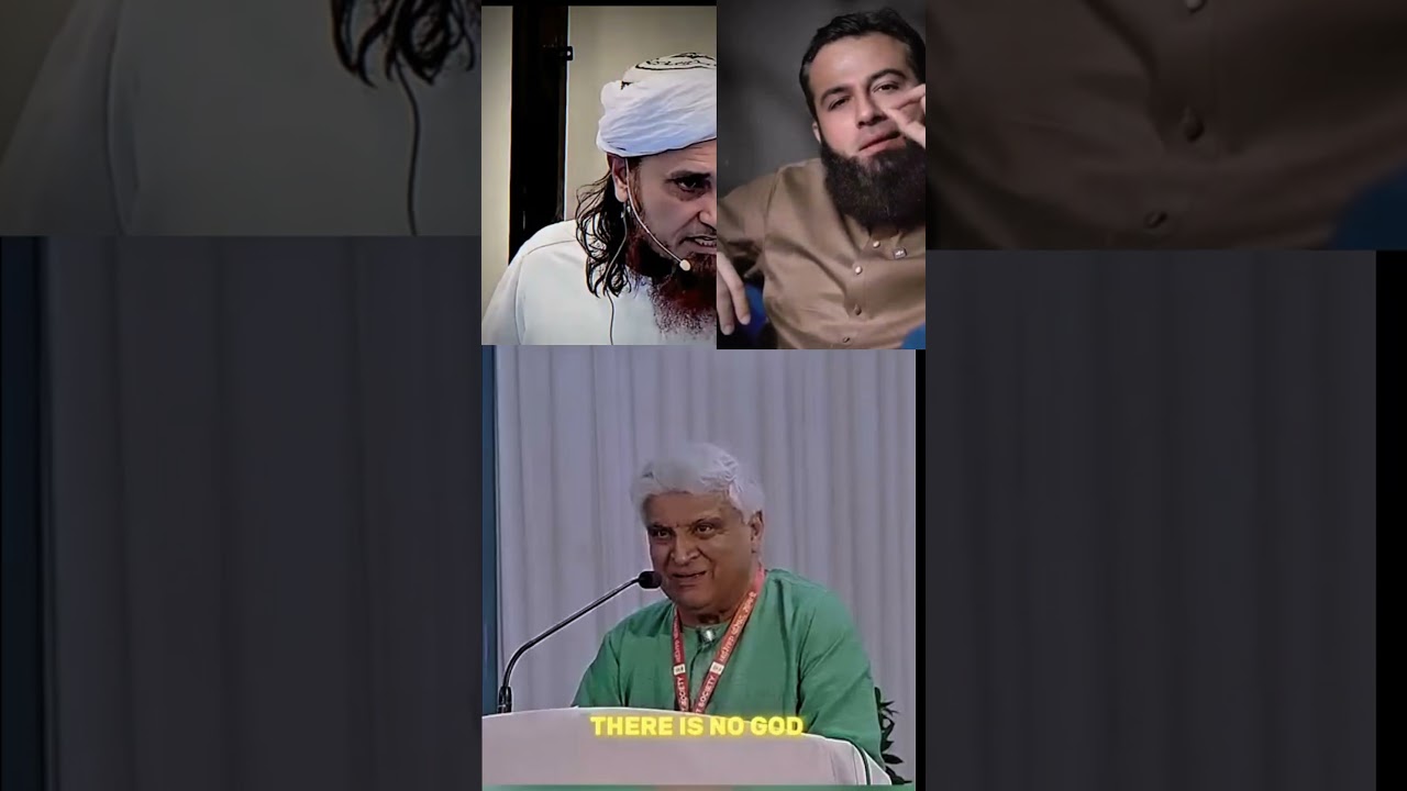 Best Reply to Javed Akhtar on Atheism| #islam #islamicstatus #islamicvideo #faith #javedakhtar