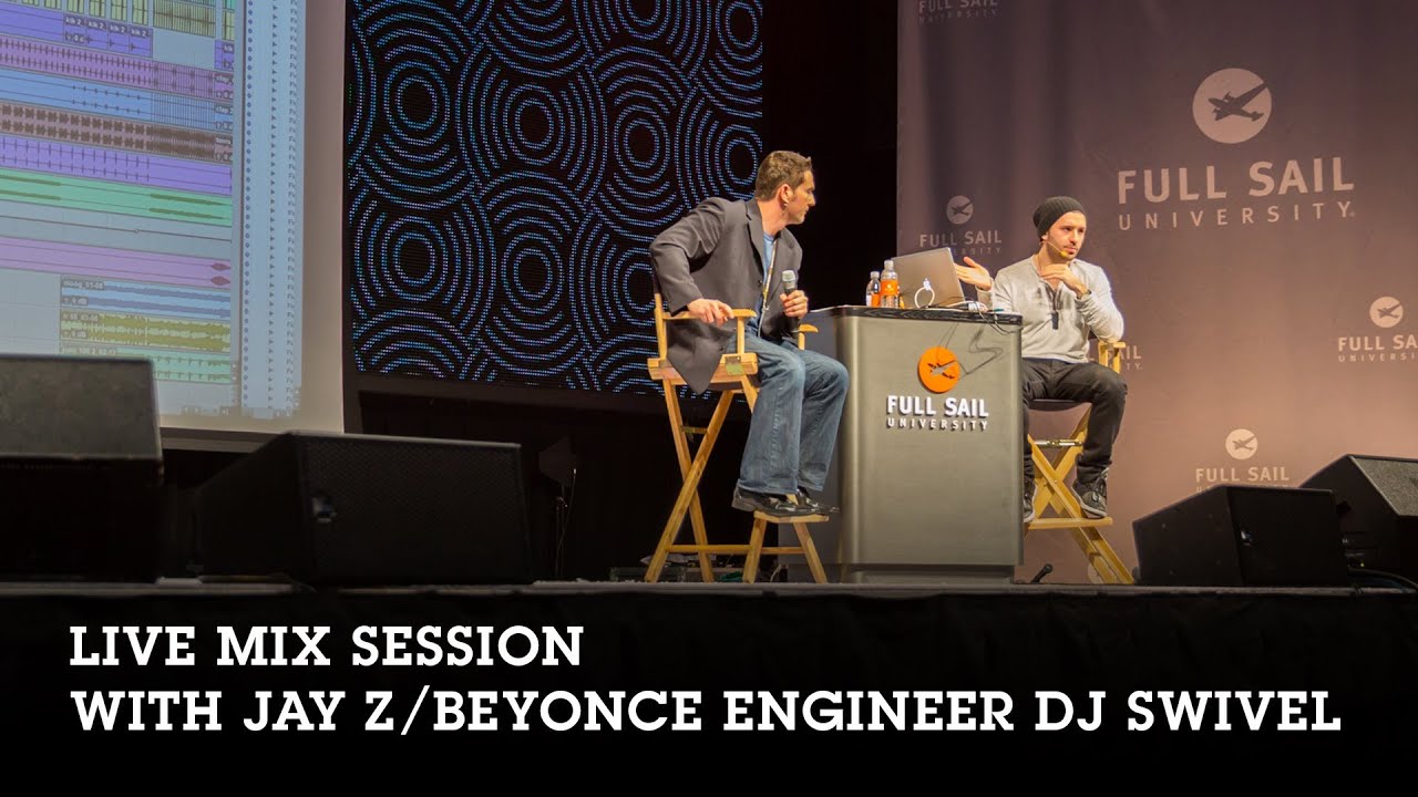 Live Mix Session with Jay Z/Beyoncé Engineer DJ Swivel | Full Sail University