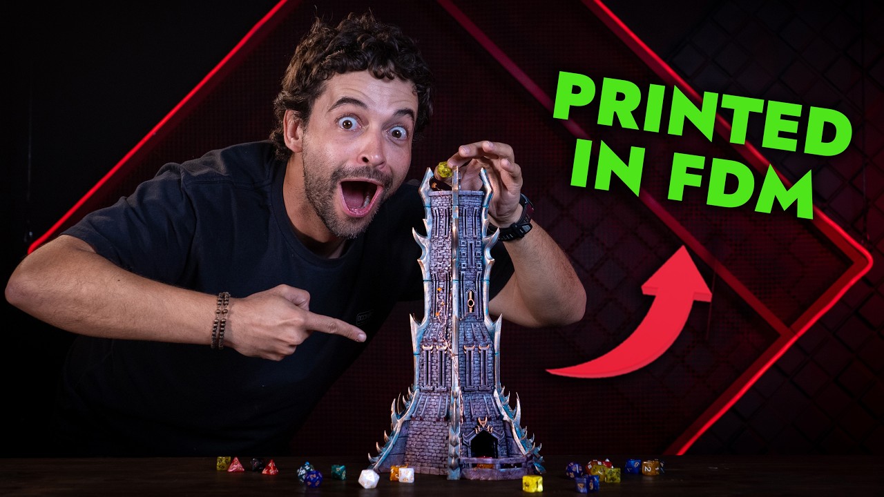 How to Print a Perfect Dice Tower | Beginner-Friendly