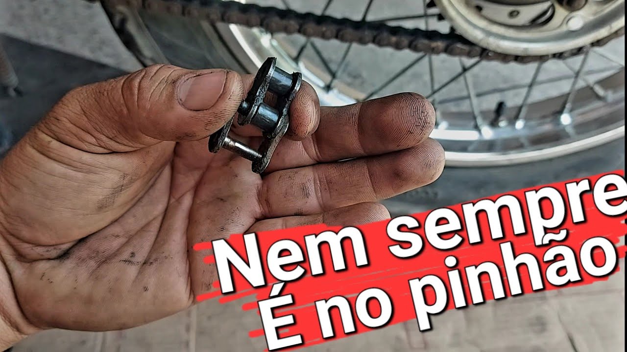 Não confunda barulho na corrente com o do pinhão veja como resolver