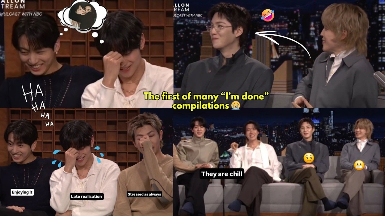 Выражение лица Тэхёна, когда Арми скандировали 