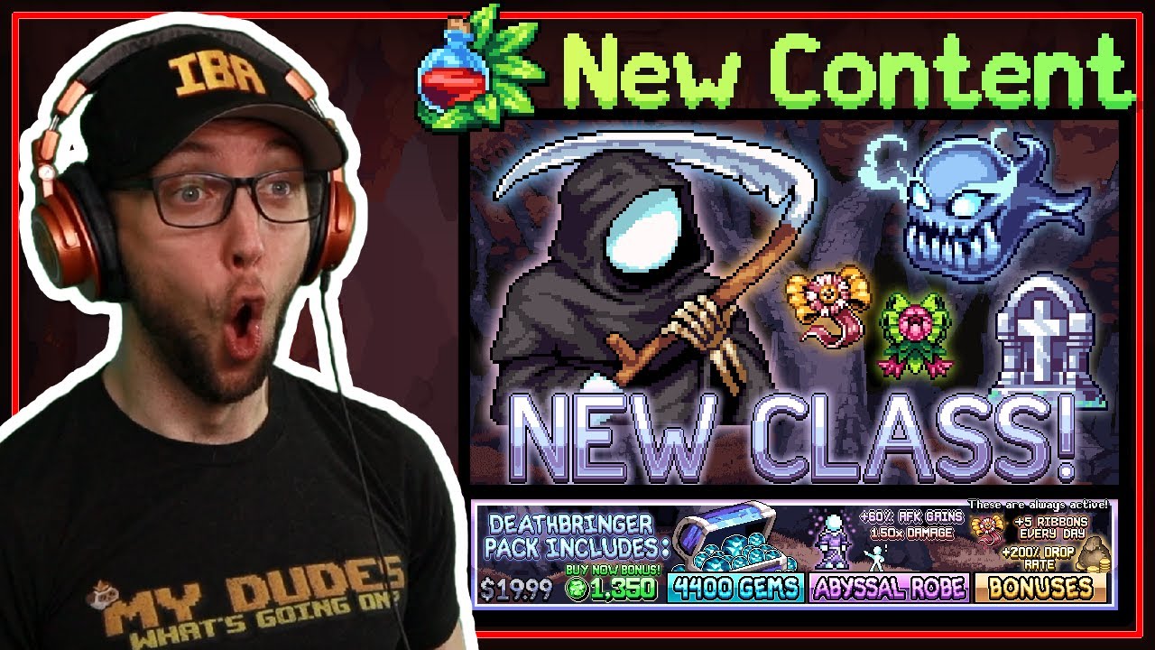 NEW CLASS!! The Deathbringer Has Arrived | Stream Vods | IdleOn